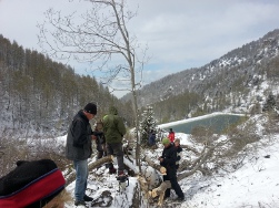  Au loin la reserve d eau de Chaillol